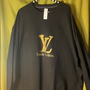 Upcycled ,Handmade Luxury Inspired Cute For Winter 🥶 Sweatshirt